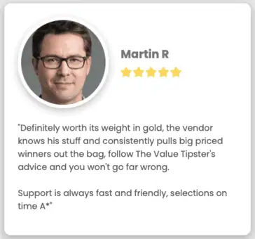 The Value Tipster testimonial desktop 4